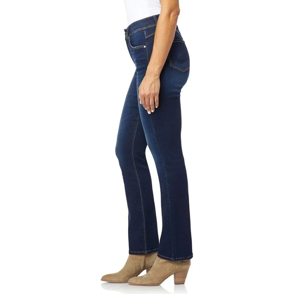 Bootcut Jeans Women Stretch Denim Sculpting Fit Casual Night Out